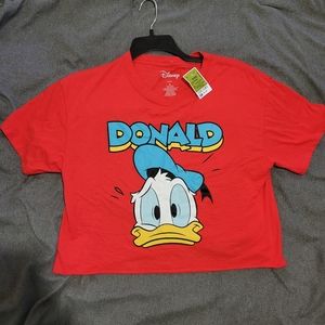 Donald duck crop top